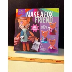 Make a Fox Friend Craft Kit : Easy-To-Sew Stuffie with Clothes. Child/Kid Toy